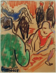 Artistes (Groupe de personnes) - Ernst Ludwig Kirchner