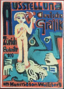 Exposition, Graphique allemande au Kunstsalon Wolfsberg, c.1921