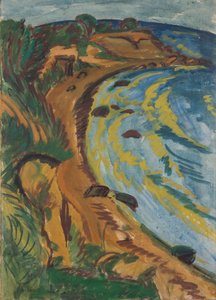 Baie sur la côte de Fehmarn - Ernst Ludwig Kirchner