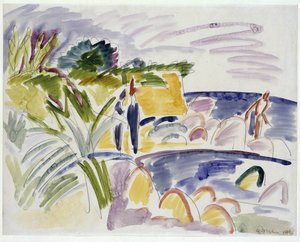 Plage à Fehmarn, 1913