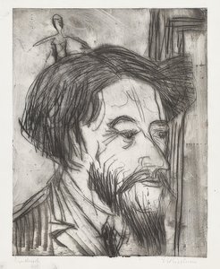 Portrait du professeur Enrico Padua. 1923 - Ernst Ludwig Kirchner