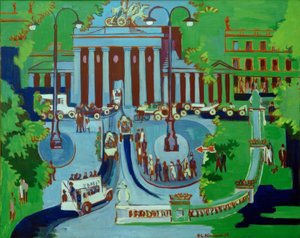 Porte de Brandebourg, Berlin - Ernst Ludwig Kirchner