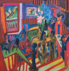 Coin du studio, 1920 - Ernst Ludwig Kirchner