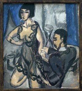 Couple dans une chambre - Ernst Ludwig Kirchner