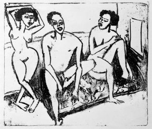 Trois nus noirs