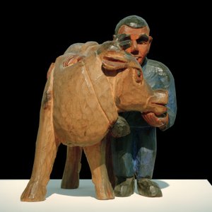 Paysans avec vache - Ernst Ludwig Kirchner