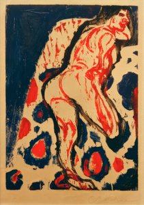 Nu couché - Ernst Ludwig Kirchner