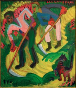 E.L. Kirchner, Faucheur, les frères Müller - Ernst Ludwig Kirchner