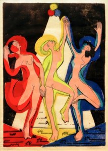Danse des couleurs - Ernst Ludwig Kirchner