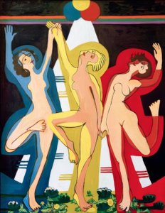 Danse des couleurs II - Ernst Ludwig Kirchner