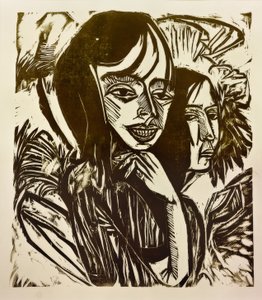 Fille de Fehmarn - Ernst Ludwig Kirchner