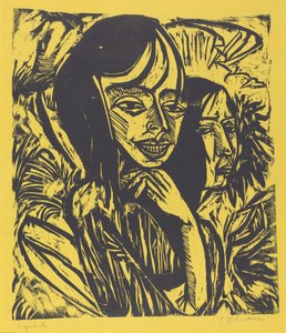 Filles de Fehmarn - Ernst Ludwig Kirchner