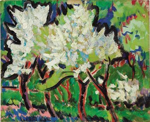 Arbres en fleurs IV, 1909 - Ernst Ludwig Kirchner