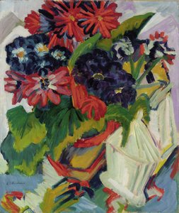 Fleurs, 1918-1919 - Ernst Ludwig Kirchner