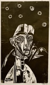 Femme dans la nuit - Ernst Ludwig Kirchner