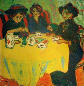 Table à café - Ernst Ludwig Kirchner