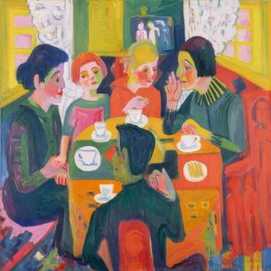 Table à café - Ernst Ludwig Kirchner