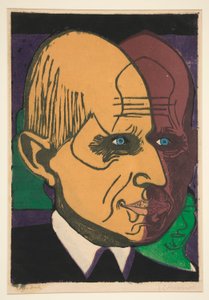 Portrait du Dr. Bauer - Ernst Ludwig Kirchner