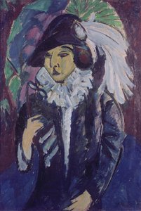 Dame dans le parc, 1912 - Ernst Ludwig Kirchner