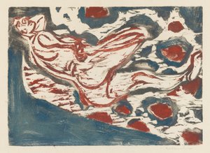 Liegender Akt (Nu couché) - Ernst Ludwig Kirchner