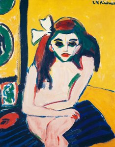 Marcella, par Ernst Ludwig Kirchner - Ernst Ludwig Kirchner
