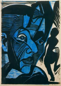 Mélancolie des montagnes (Autoportrait) - Ernst Ludwig Kirchner