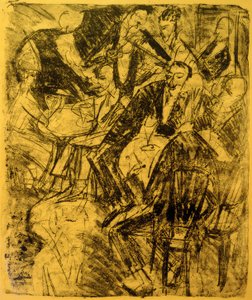 Restaurant musical - Ernst Ludwig Kirchner