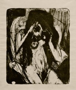 Femme nue dans un fauteuil