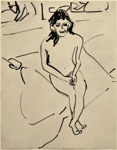 Sans titre (Marcella) - Ernst Ludwig Kirchner