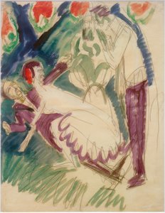 Pantomime - Ernst Ludwig Kirchner