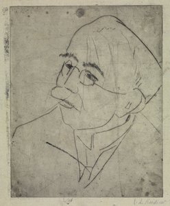 Portrait de Gustav Schiefler I