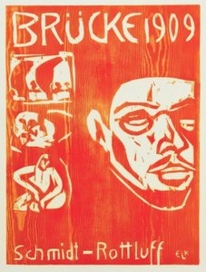 Portrait de Schmidt-Rottluff - Ernst Ludwig Kirchner