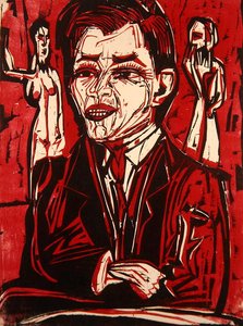 Portrait du Dr. Grohmann - Ernst Ludwig Kirchner