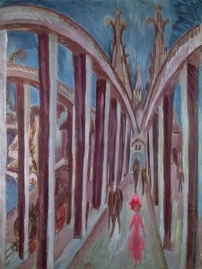 Pont du Rhin à Cologne. 1914 - Ernst Ludwig Kirchner