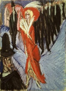 Cocotte rouge - Ernst Ludwig Kirchner