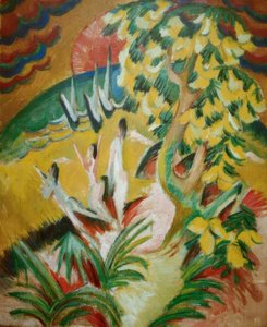 Baie ronde - Ernst Ludwig Kirchner