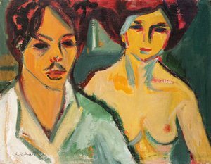 Autoportrait avec modèle