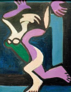 Femme nue dansante, Gret Palucca - Ernst Ludwig Kirchner