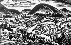 Paysage du Taunus - Ernst Ludwig Kirchner