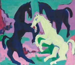 Trois chevaux, c.1923