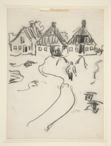 Trois maisons - Ernst Ludwig Kirchner