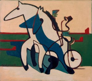 Attelage de trotteurs - Ernst Ludwig Kirchner