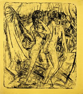 Deux nus à la fenêtre, 1915
