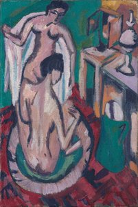 Deux nus dans une baignoire peu profonde, vers 1912/1913-1920