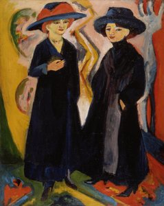 Deux femmes - Ernst Ludwig Kirchner