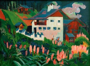 Notre maison. Notre maison dans les prés - Ernst Ludwig Kirchner