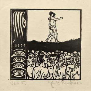Devant les gens - Ernst Ludwig Kirchner