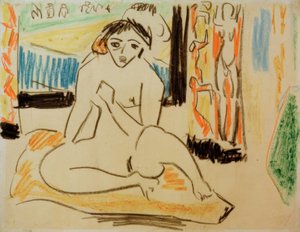 Nu féminin au miroir