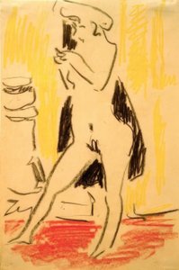 Modèle féminin - Ernst Ludwig Kirchner