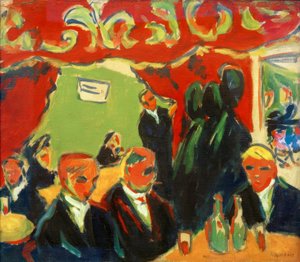 Taverne à vin - Ernst Ludwig Kirchner